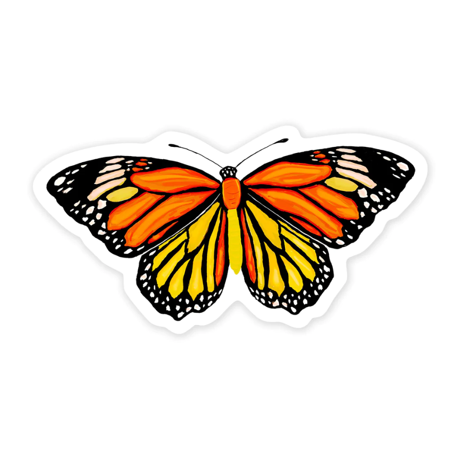 Monarch 1.5" Mini Sticker (FEW IN STOCK)