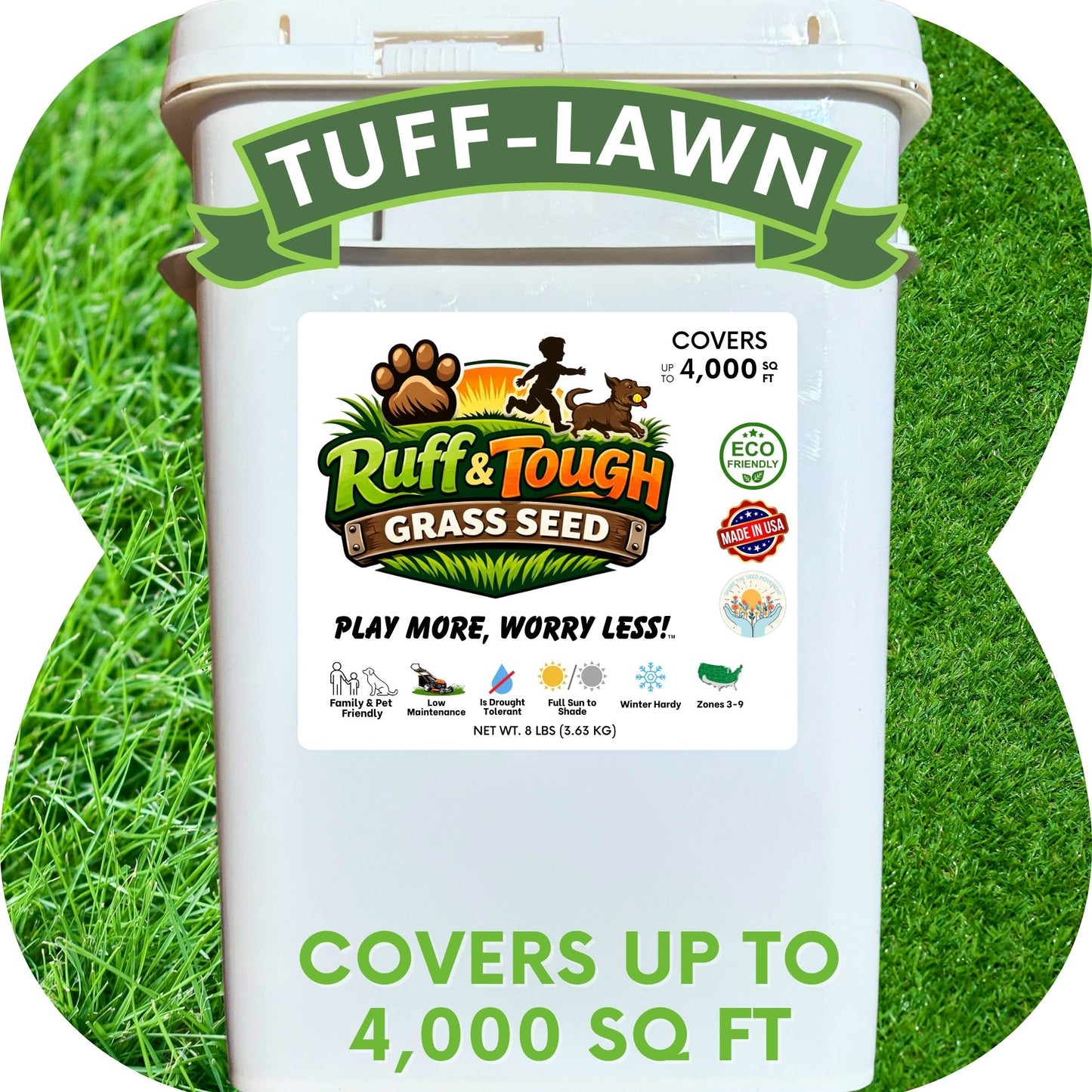 Ruff and Tough Grass Seed
