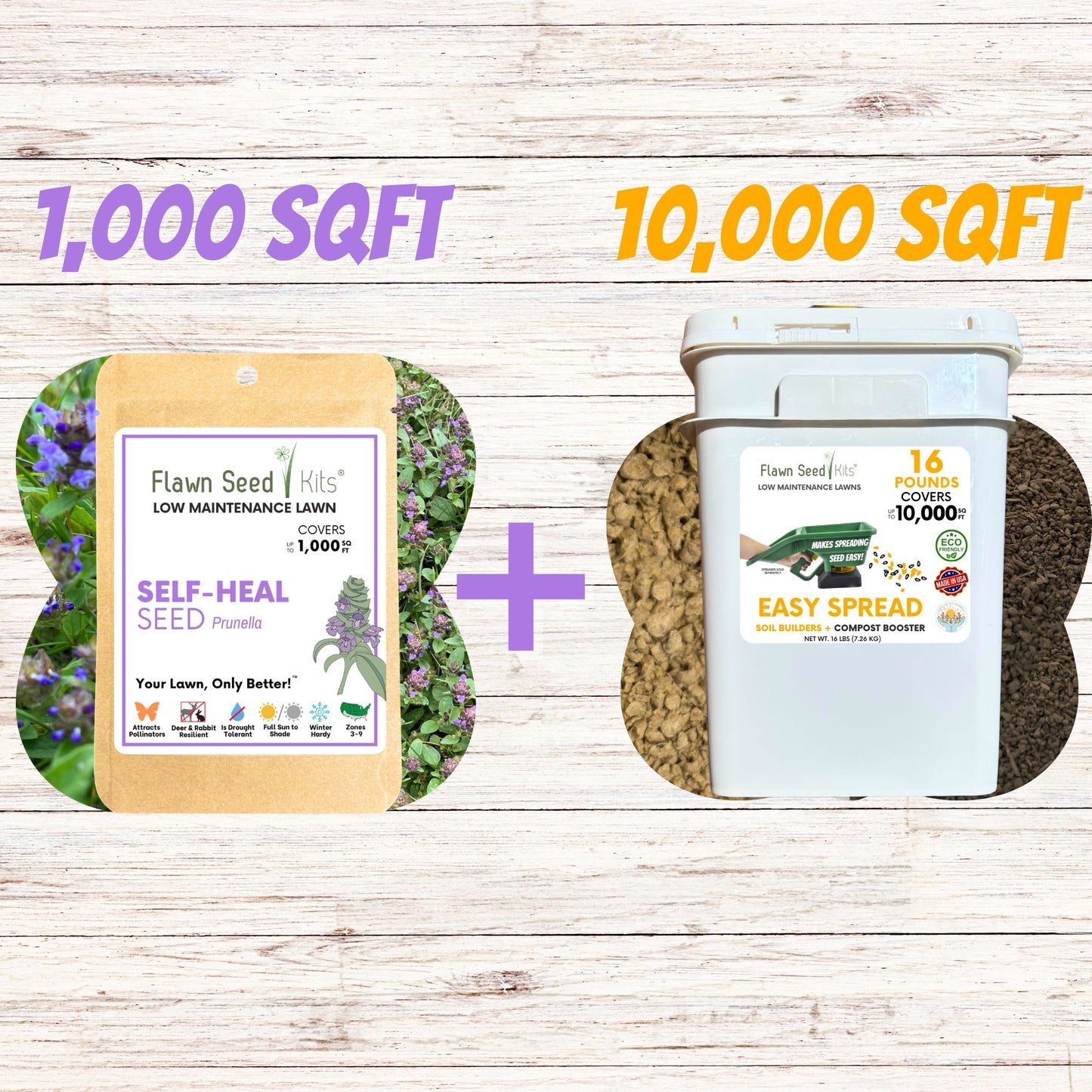 Self-Heal Easy Spread Shaker Bundle