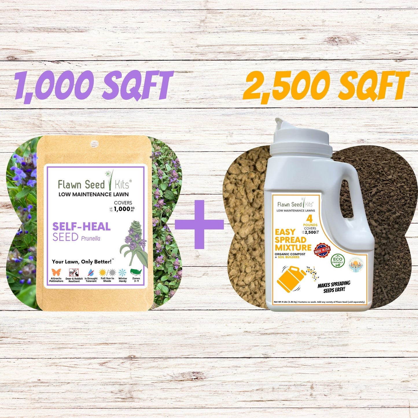 Self-Heal Easy Spread Shaker Bundle