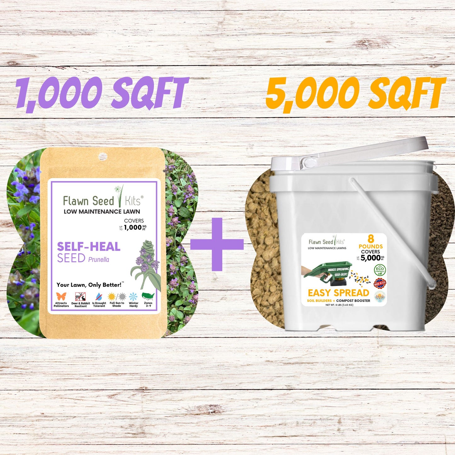 Self-Heal Easy Spread Shaker Bundle