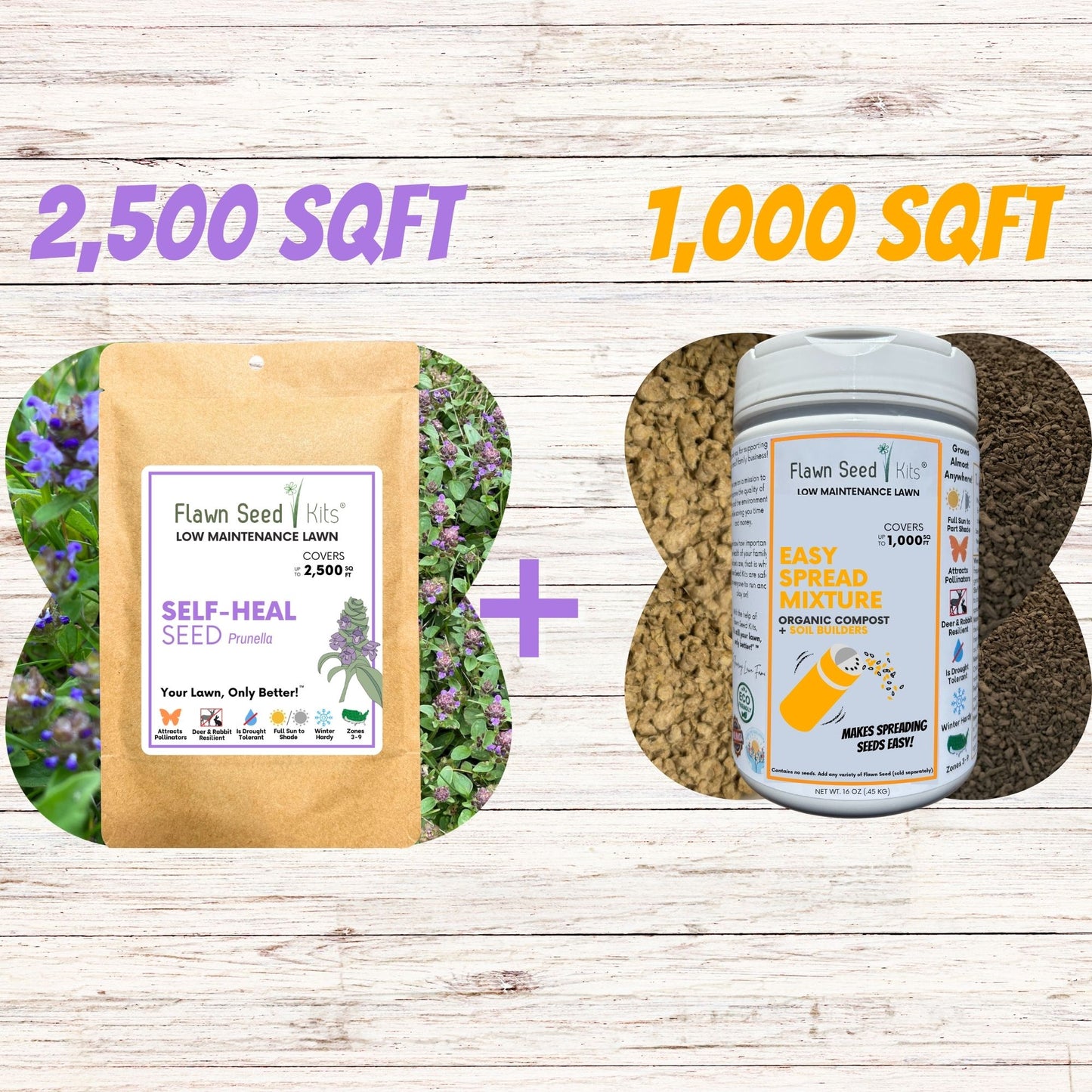 Self-Heal Easy Spread Shaker Bundle