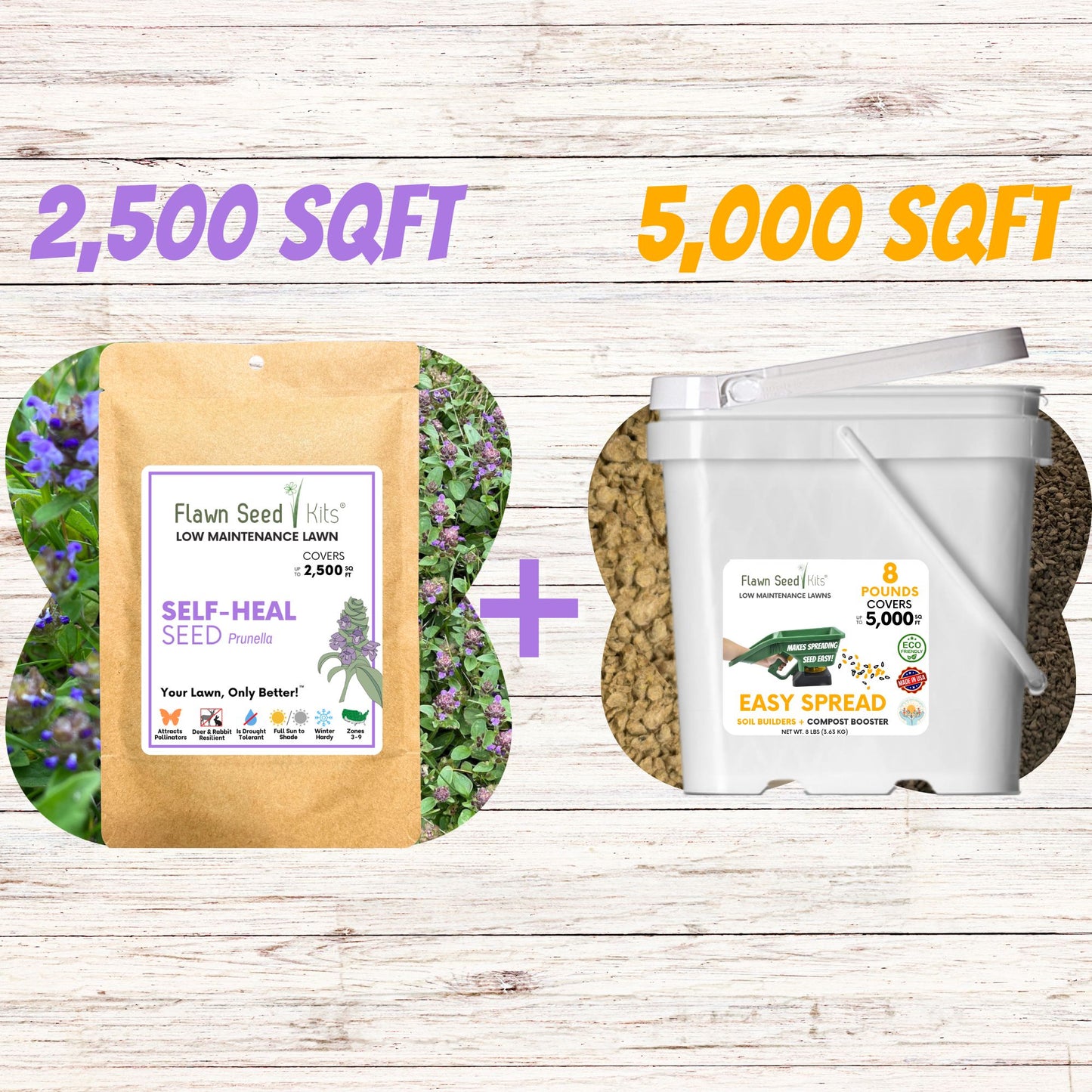Self-Heal Easy Spread Shaker Bundle