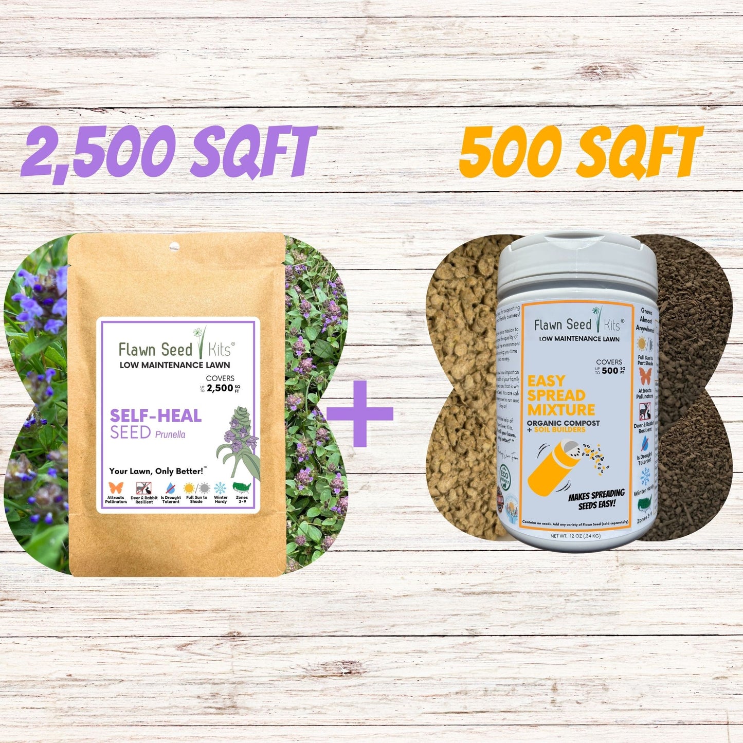 Self-Heal Easy Spread Shaker Bundle
