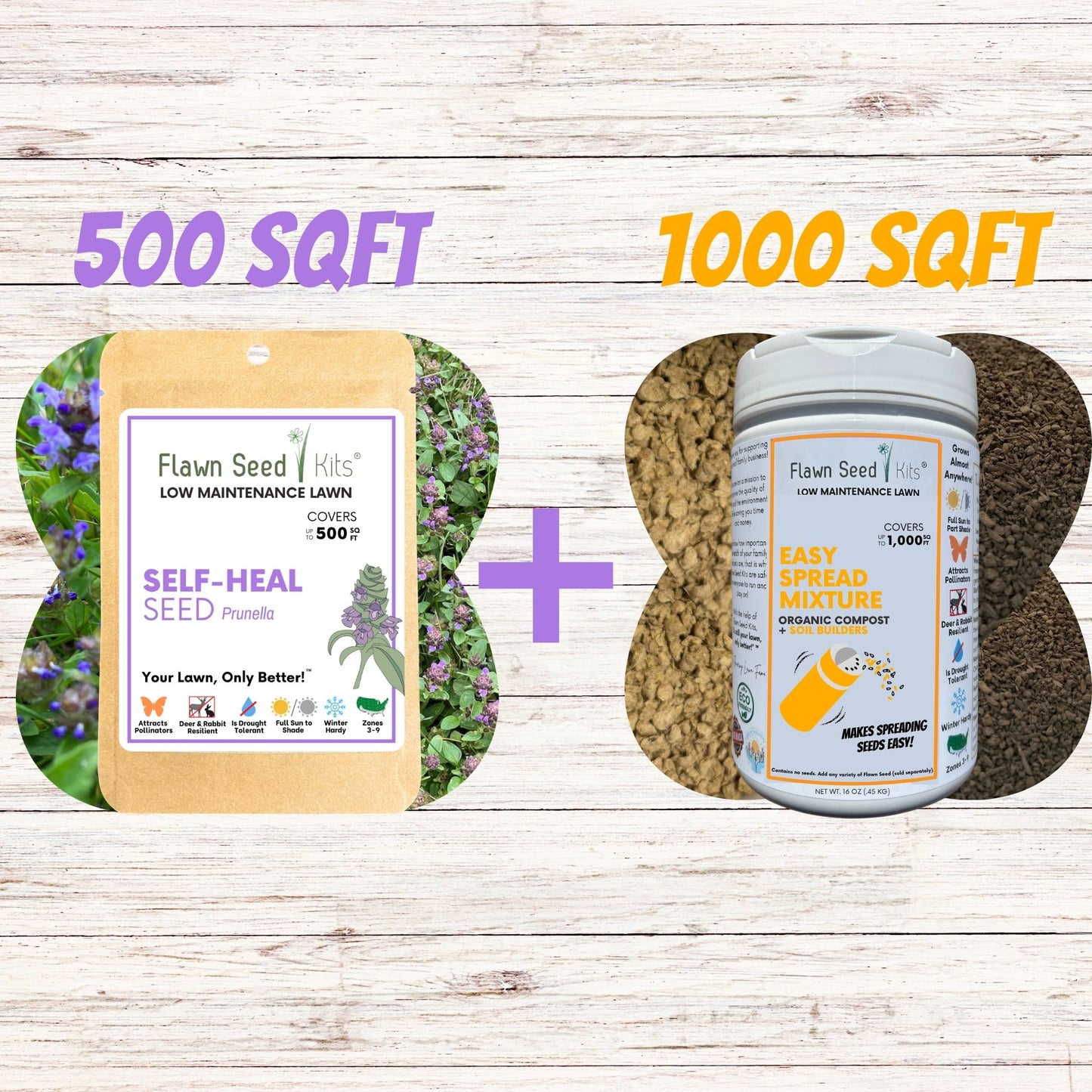 Self-Heal Easy Spread Shaker Bundle