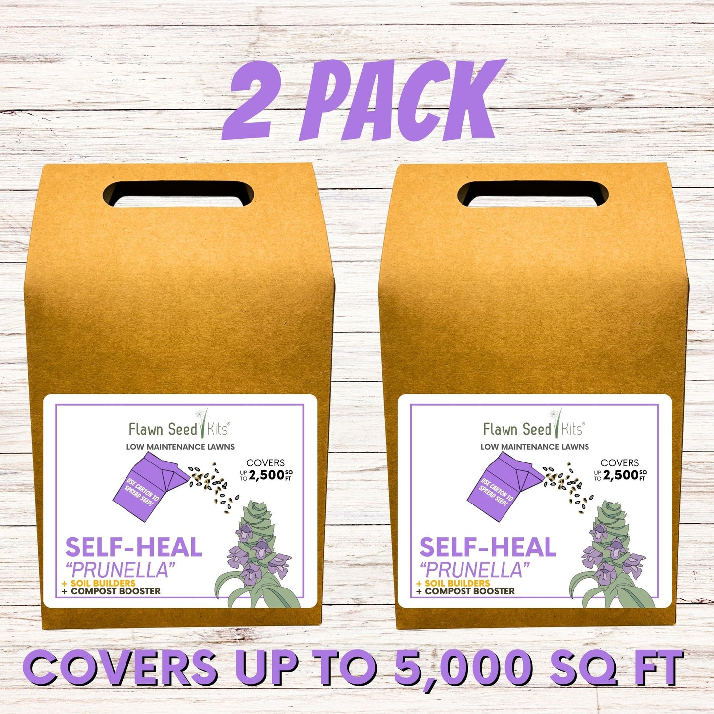 Self-Heal "Heal-All" Eco-Friendly Seeding Kit