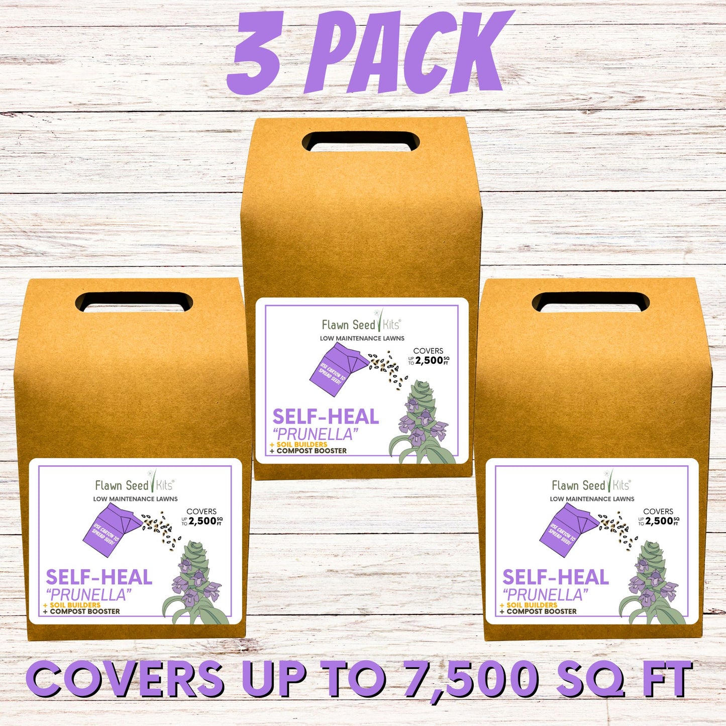 Self-Heal "Heal-All" Eco-Friendly Seeding Kit