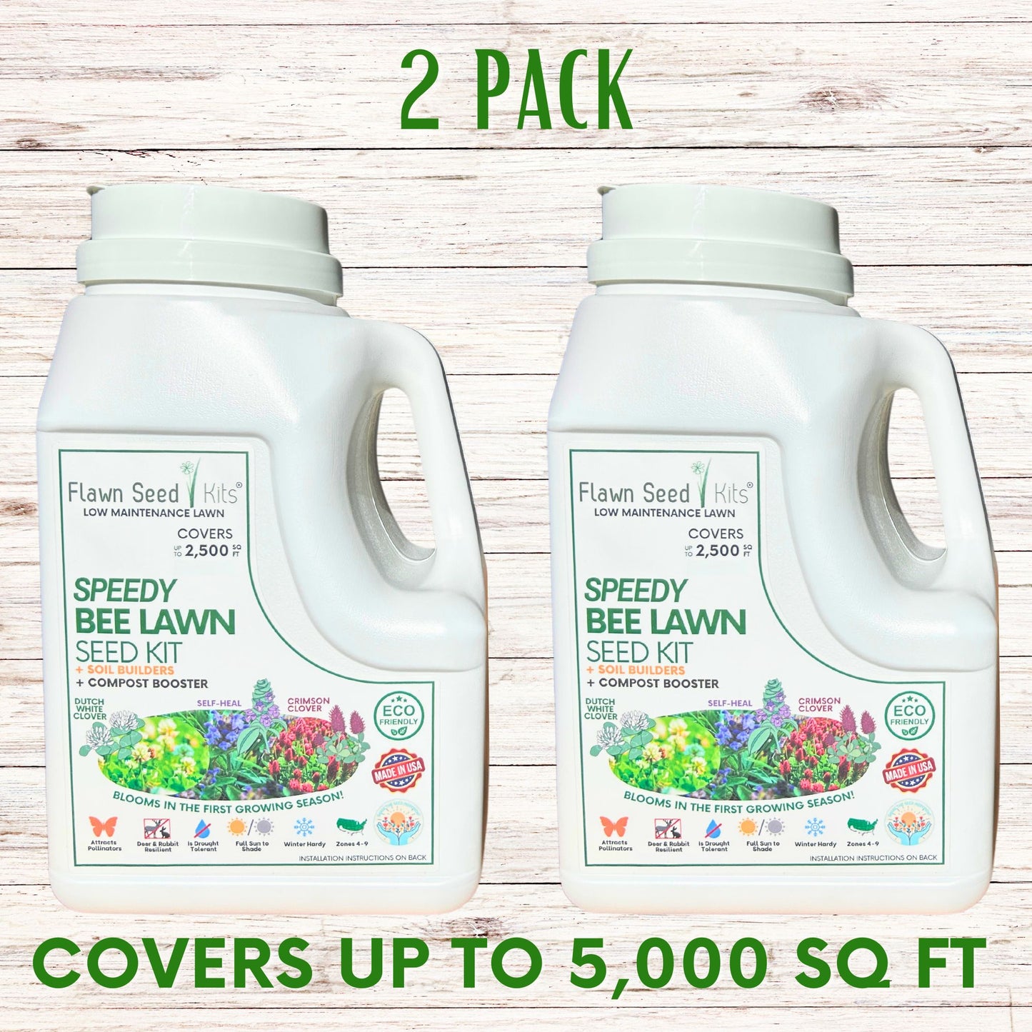 Speedy Bee Lawn Seed Kit