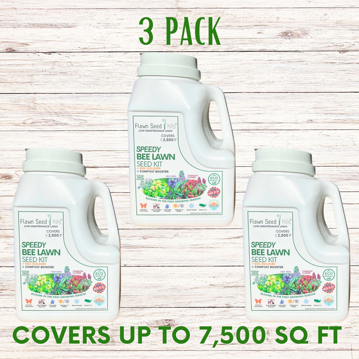 Speedy Bee Lawn Seed Kit