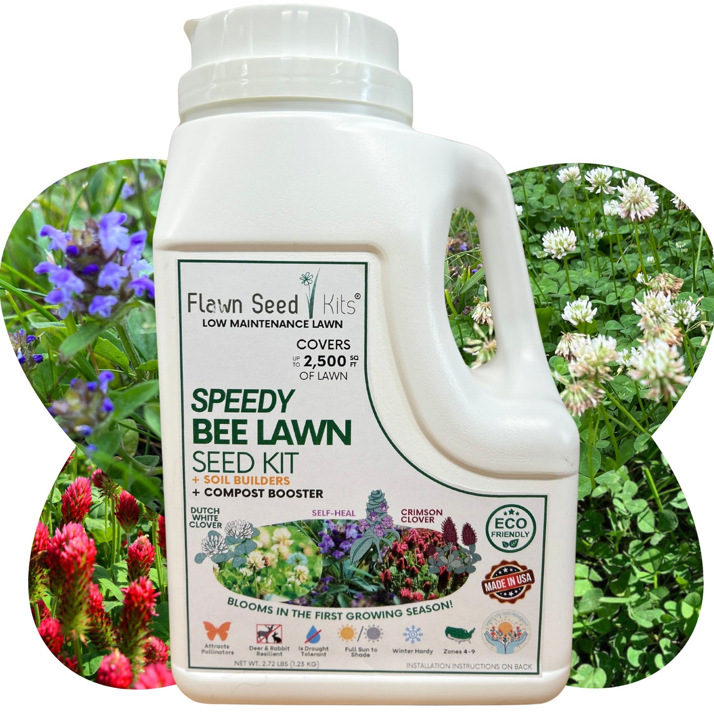 Speedy Bee Lawn Seed Kit