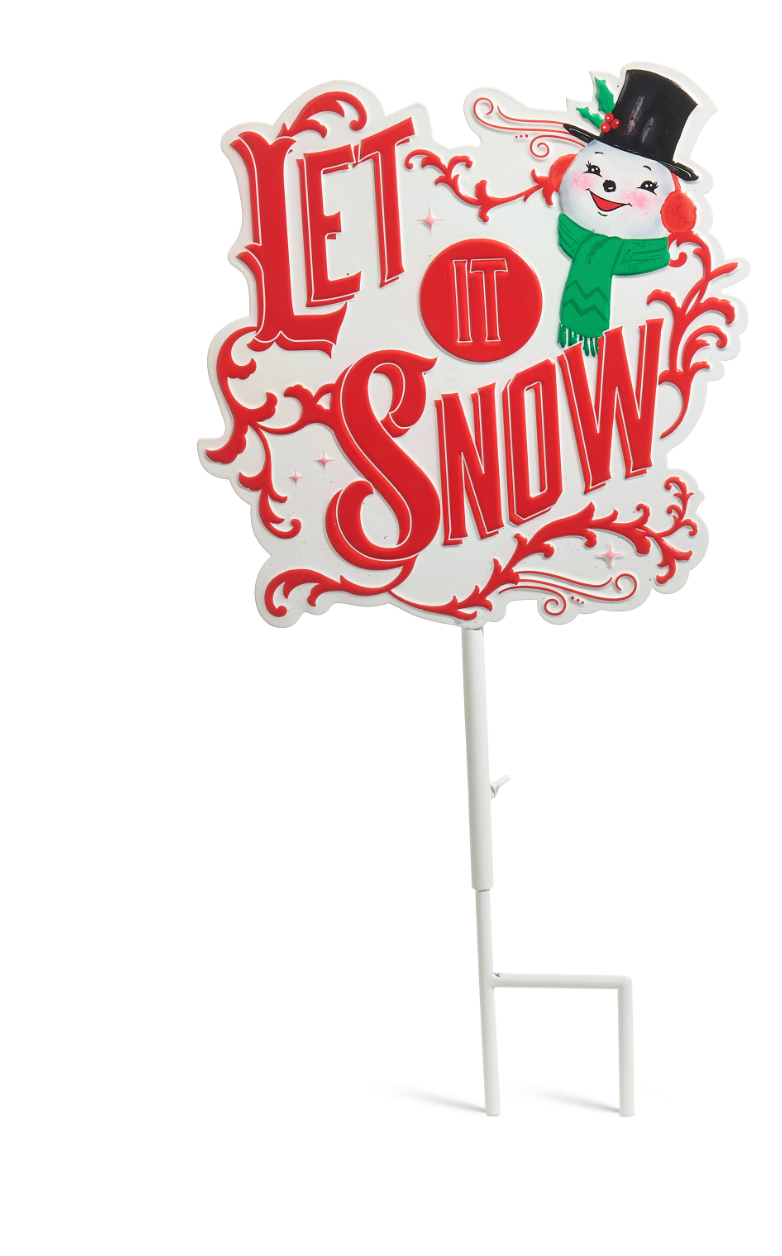 Candy Cane Lane - 22" Sparkle Holiday Adjustable Yard Stake