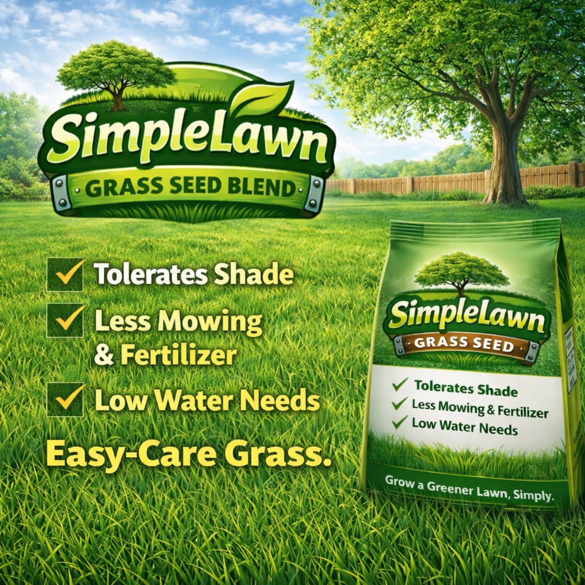 lawn care grass seed planting Mow Less Grass Seed Kit - Kid, Pet, Pollinator & Eco-Friendly Grass