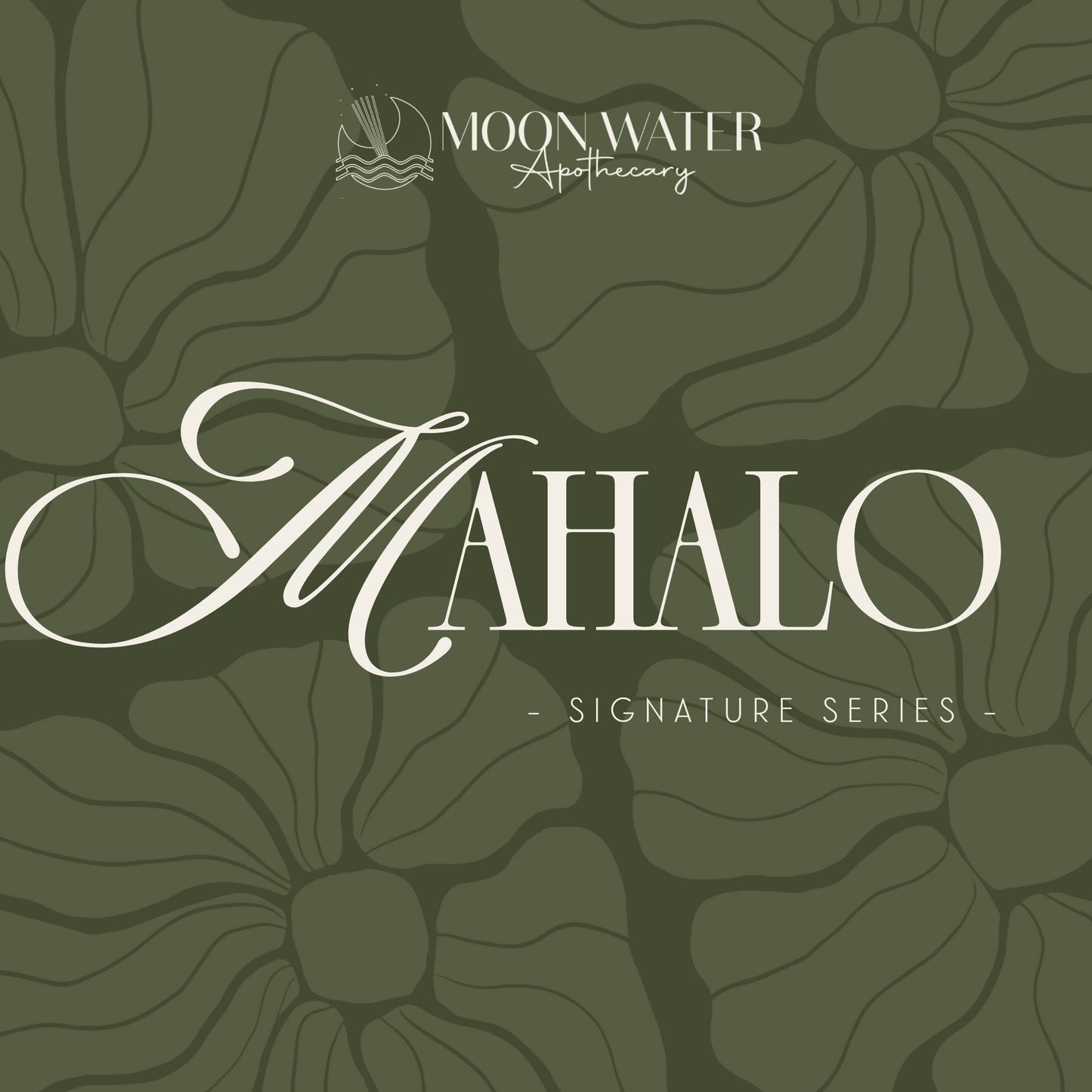 MAHALO - *Signature Series* (TOP SELLING SCENT!) -- Hawaiian Koa Wood Exclusive Blend -- by Moon Water Apothecary!