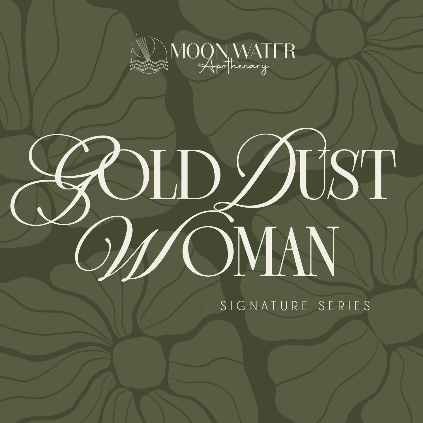Gold Dust Woman - *Signature Series* -- Inspired by Stevie Nicks -- Soft Musk & Golden Santal Incense -- by Moon Water Apothecary!