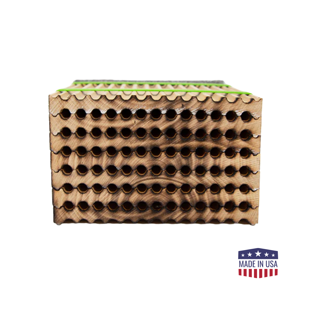 Summer Reusable Wood Trays for Summer Leaf Bees