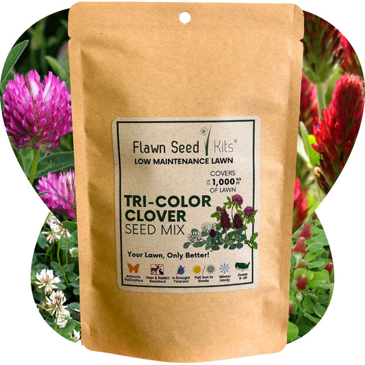 NEW Tri-Color Clover Seed Mix Pouch