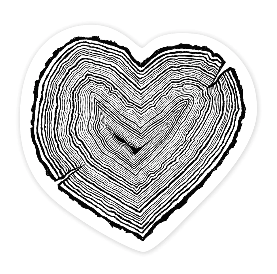 Tree Love 3" Sticker (FEW IN STOCK)