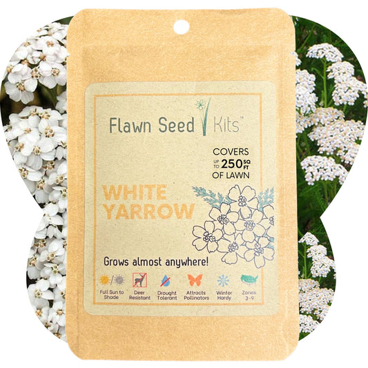 White Yarrow Seed Pouch