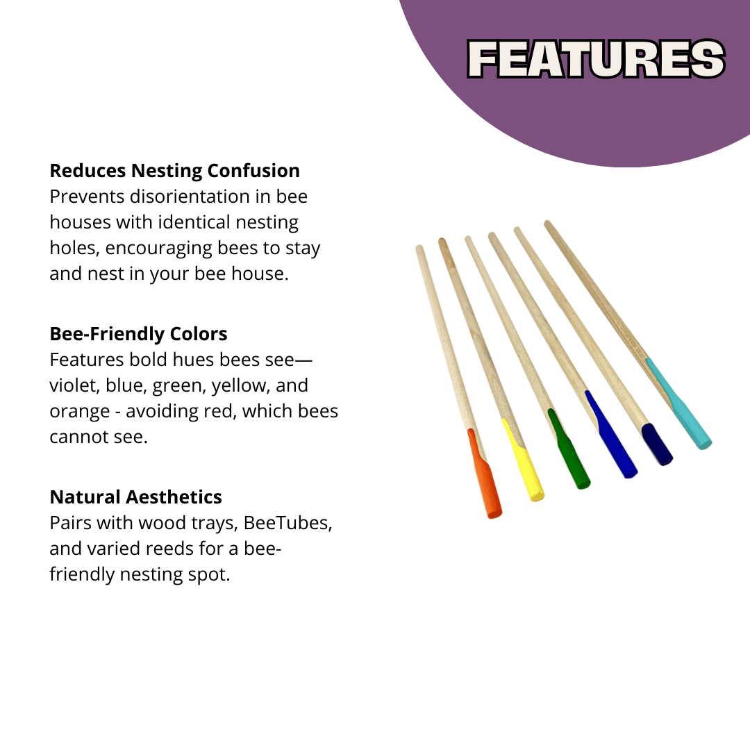 Bee Wayfinders - Summer Leaf Bees