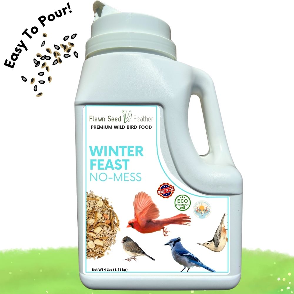Winter Feast No-Mess Wild Bird Seed Blend