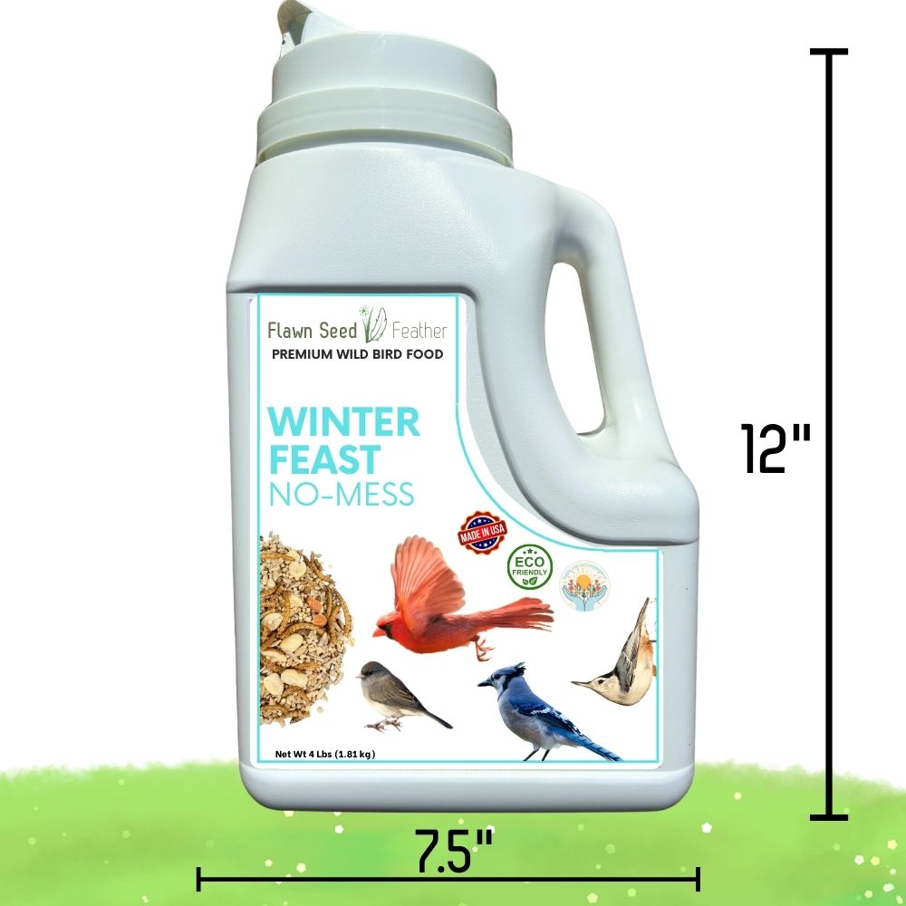 Winter Feast No-Mess Wild Bird Seed Blend