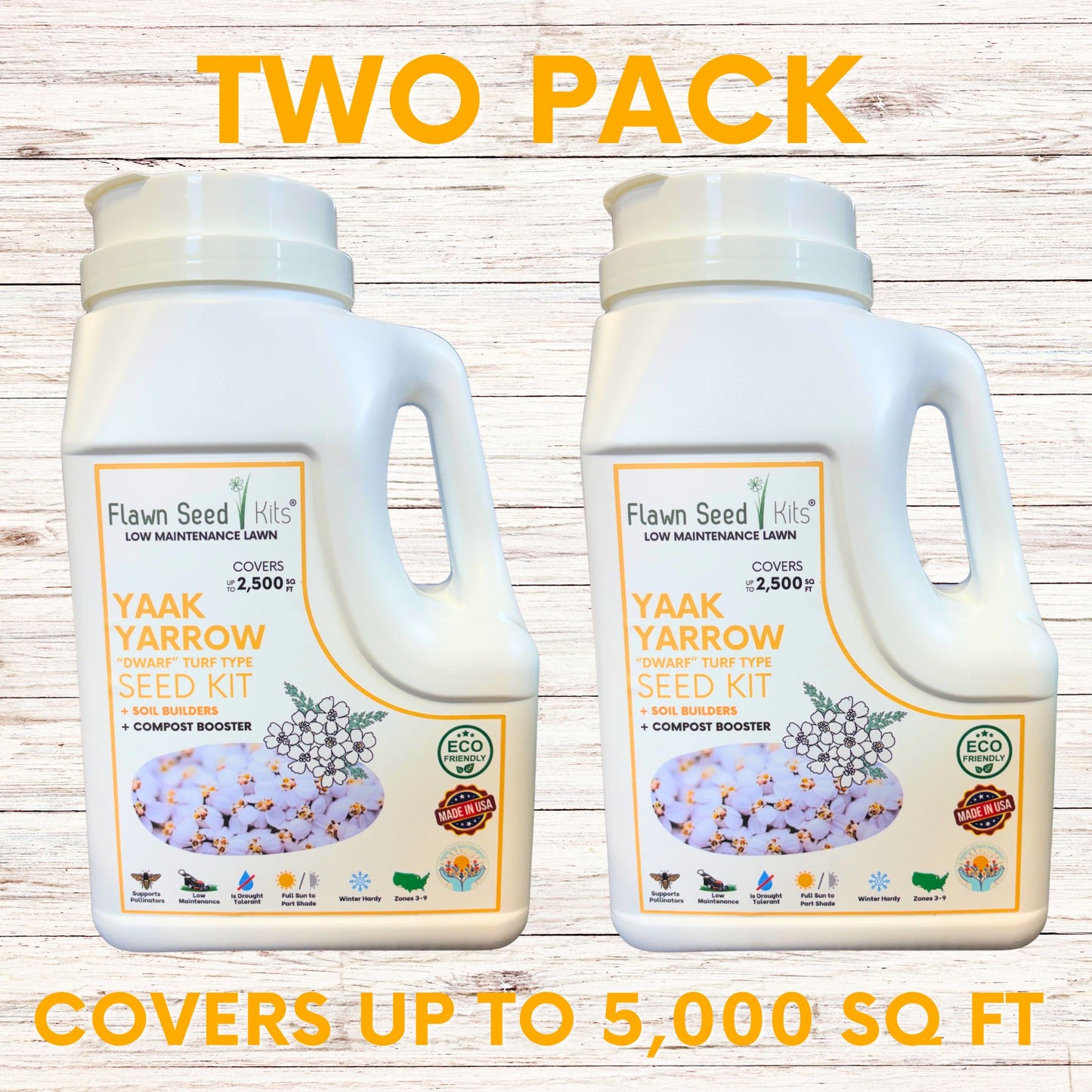 Yaak Yarrow 'Turf-Type' Easy Spread Shaker