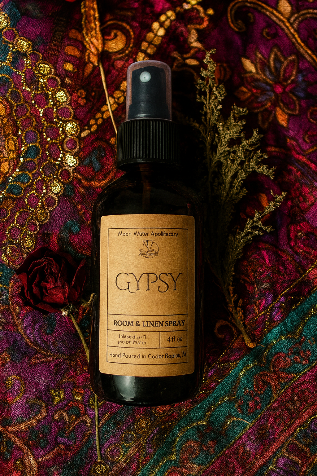Gypsy - *Signature Series* - Sandalwood, Amber, Cypress & Patchouli -- by Moon Water Apothecary!