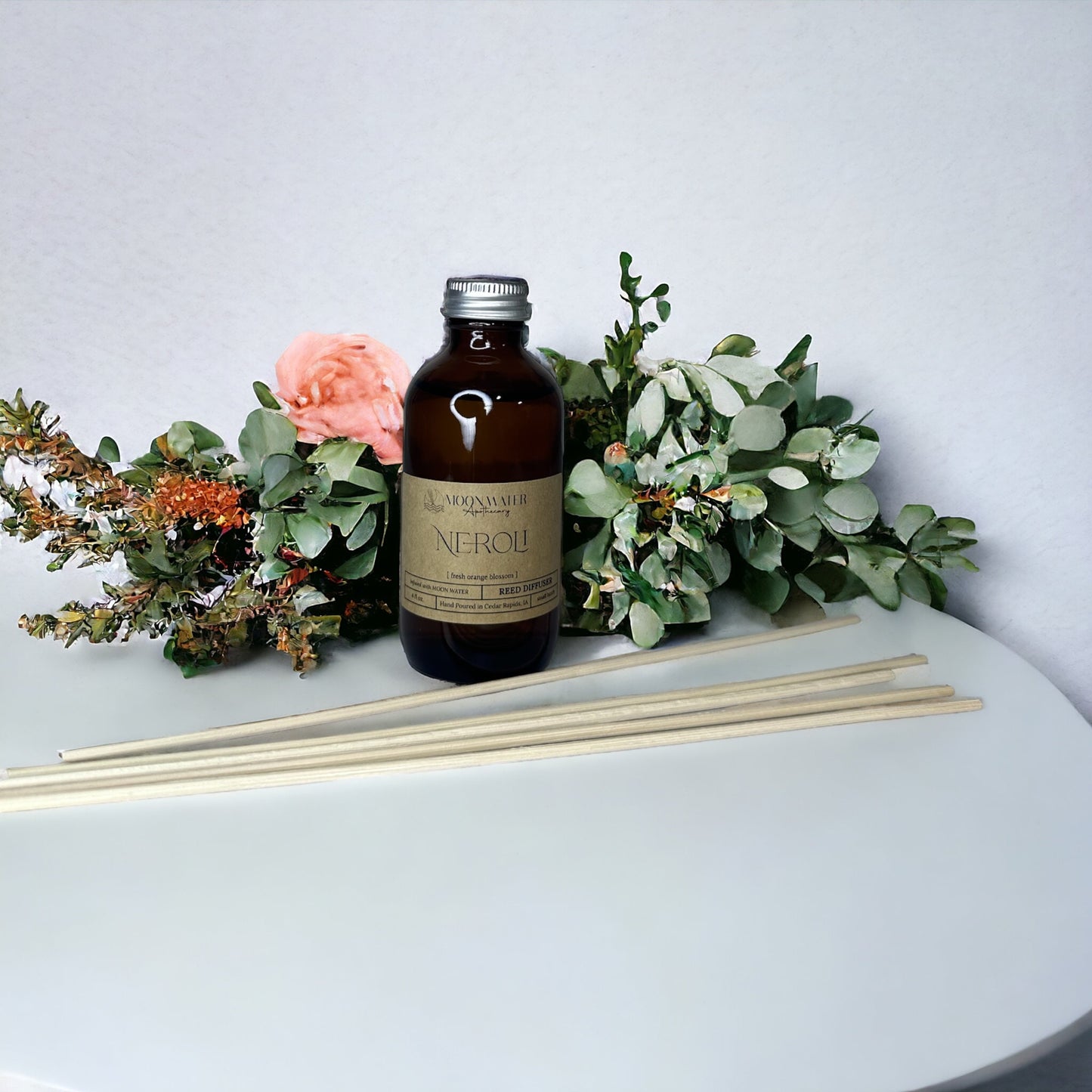 Neroli - REED DIFFUSER -- by Moon Water Apothecary!